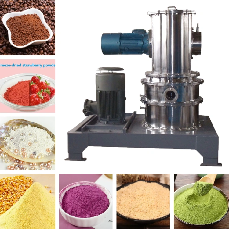 Moinho classificador de ar na moagem de alimentos 1