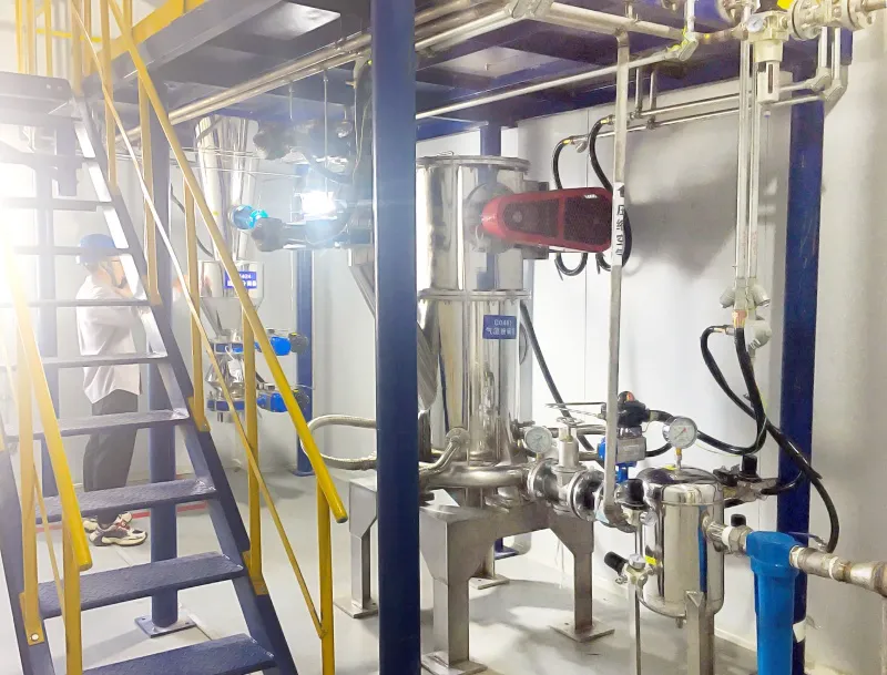 Ultrafijn maalsysteem voor rijstproteïne